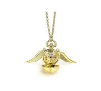 The Carat Shop Collier-montre Harry Potter Vif d'or Doré plaqué or Chaîne 66 cm Enfants