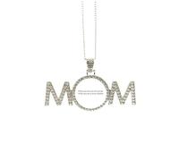 Collier avec inscription « What You See Is Shadow » - Cadeau de fête des mères pour maman, grand-mère, M