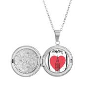 Collier avec médaillon Big Ben City London Britain - Cadeau d'anniversaire