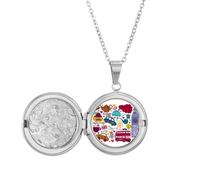 Collier avec médaillon Big Ben - Tour de bus britannique - Cadeau d'anniversaire