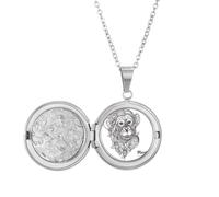 Collier avec médaillon en forme de singe à grande gueule, cadeau d'anniversaire