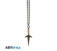 ABYstyle Collier avec pendentif Naruto Shippuden Minato (Kunai) — Chaîne 61 cm