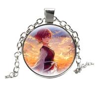 Collier avec pendentif Akatsuki No Yona pour femme - Cosplay - Figurines de dessin animé - Collier rond - Bijoux Otaku, nan