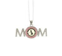Collier avec pendentif carte de pays de Londres, Royaume-Uni, Grand-Bretagne, cadeau de fête des mères, pour maman, grand-mère, bijou d'anniversaire, M