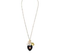 Collier avec pendentif coloré au design simple et élégant, accessoire de bijoux pour un usage quotidien et un événement spécial, tenue élégante pour étudiant, taille unique, Comme décrit, Comme décrit