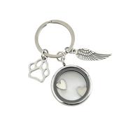 Collier avec pendentif commémoratif géométrique minimaliste en poils d ' animaux de compagnie, résistant allergies et ternissement, pendentif traditionnel en poils d ' animaux de compagnie, collier