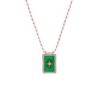 Collier avec pendentif en forme de carte de tarot réglable - Cadeau unique pour collier tendance