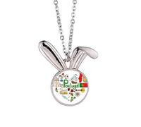 Collier avec pendentif en forme de cœur avec drapeau national du Portugal