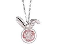 Collier avec pendentif en forme de dragon chinois Phoenix Fly Animal Portrait Lapin Bijoux Cadeau