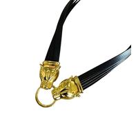 Collier avec pendentif en forme de grands chats, styles antiques uniques, disponible en deux nuances métalliques classiques, chaîne de cou à breloques animales gothiques, bijoux de déclaration uniques