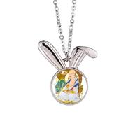 Collier avec pendentif en forme de lapin - Dix-huit Arhats
