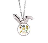Collier avec pendentif en forme de lapin I Love Cooking Egghy