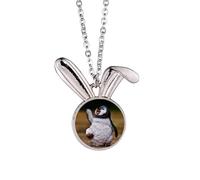 Collier avec pendentif en forme de pingouin de l'Antarctique