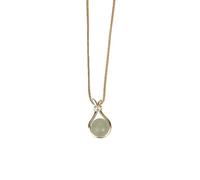Collier avec pendentif en forme de sac hétien pour femme, collier en acier titane, à la fois haut de gamme sens du tempérament et du design pour montrer votre charme unique. Une initiale, 50X0.1X0.1cm