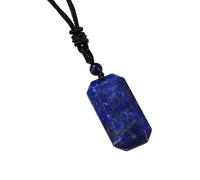 Collier avec pendentif en pierre de longueur polyvalente, design ergonomique pour un confort tout au long de la journée, collier réglable en pierre naturelle, taille unique, Comme décrit, Comme décrit