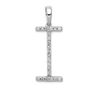 Collier avec pendentif initiale en or jaune massif 14 carats et diamant avec monogramme personnalisé pour femme au choix des initiales, Diamant