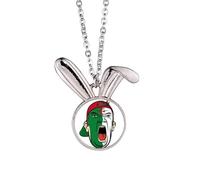 Collier avec pendentif lapin en Algérie pour maquillage du visage