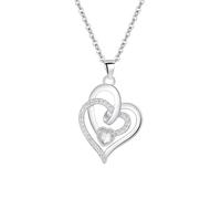 Collier avec pendentif « Love Forever » avec pierre de naissance pour femme, anniversaire ou anniversaire pour femme, mère et fille « Your Love Forever », Métal, No Gemstone