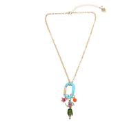 Collier avec pendentif mousqueton Hula Charm de Betsey Johnson