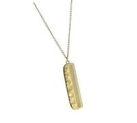 Collier avec pendentif peigne en acier robuste - Accessoire portable pour un look quotidien - Style décontracté - Style polyvalent, One Size, Comme décrit, Comme décrit.