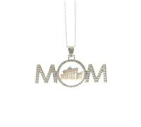 Collier avec pendentif porte de Brandebourg en Allemagne de l'Est, cadeau de fête des mères pour maman, grand-mère, bijou d'anniversaire, M