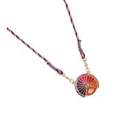 Collier avec pendentif rotatif sur le thème occulte, longueur réglable, chaîne de clavicule, bijoux élégants, cadeau de tarot, chaîne de cou, taille unique, Comme décrit, Comme décrit.