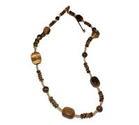 Collier avec pendentif soleil en pierre naturelle unique en acier inoxydable pour un usage quotidien et une soirée, One Size, Comme décrit, Produit conforme à la description.