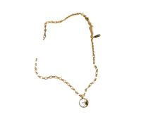 Collier avec pendentif soleil et lune femme 24 Colours DorÃ© TU
