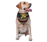 Collier Bandana Ancien Combattant De La 103E Division D'Infanterie Américaine Bandanas pour Chiens Personnalisés Foulard Triangle Classiques Bandana pour Chien pour Tenue De Tous Les Jours Fêtes
