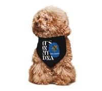 Collier Bandana C'est dans Mon Adn, Oklahoma Bandana pour Chien Classiques Foulard Triangle Réglable Serviette Triangle pour Animaux pour Tenue De Tous Les Jours Anniversaires