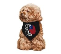 Collier Bandana C'est dans Mon Adn Serviette Triangle pour Animaux Personnalisés Bandanas pour Chiens Classiques Bandana pour Chien pour Tenue De Tous Les Jours Anniversaires