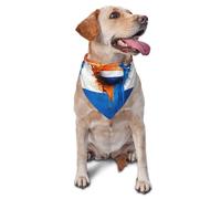 Collier Bandana Oranges Feu Hollande 2026 Serviette Triangle pour Animaux Classiques Bandanas pour Chiens Réglable Foulard Triangle pour Anniversaires Tenue De Tous Les Jours