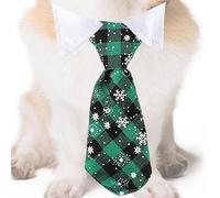 Collier bandana pour chien - Collier formel pour animal de compagnie - Nœud papillon en coton pour mariage, marche, Saint-Valentin et usage quotidien