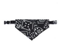 Collier Bandana pr Animal, Tissu, Noir, M, 1.5cm | Construction en tissu, Flard pr , Utilisation intérieure, Pr les s bêtes