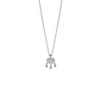 Collier Beat Valentine's The Day Heartbeat Will Pendentif personnalisé Jeu de câbles Pendentif (AU, taille unique), Métal, No Gemstone