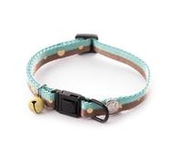 Collier bicolore en nylon imprimé Bulles pour chat