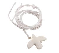 Collier blanc colombe de la paix unique pour étudiant, longue chaîne de chandail pour femme à la recherche d'un symbole de paix unique et significatif, taille unique, Comme décrit, Comme décrit.