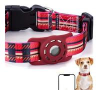 Collier Bobo anti-perte avec support AirTag, collier réglable et imperméable pour animaux de compagnie pour chats et chiens de petite, moyenne et grande taille, collier de suivi à dégagement rapide