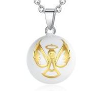 Collier Bola de Grossesse Ange Gardien à ailes déployées Doré Multi G