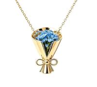 Collier Bouquet De Fleurs Petit Bijou Élégant