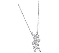 Collier Branches Lotus Silver Blanc Lp1783-1/1 Zircone Argent 925 Jlp1783-1-1