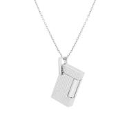 collier briquet argenté s.t. dupont