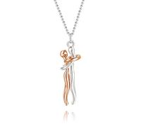 Collier câlin personnalisé pour hommes femmes Nom personnalisé Collier de couple pour lui et elle Collier câlin affectueux Collier pendentif câlin câlin de couple Cadeaux pour la Saint-Valentin