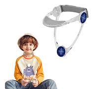Collier Cervical,360° Minerve Cervicale Cou Réglable, Dispositif de Traction du Cou,Collier cervical de correction de posture,soulagement de la douleur (Enfants transparents)