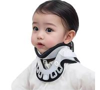 Collier Cervical For Enfants, Attelle Cervicale, Collier Cervical, Soutien Occipital, Étanchéité Réglable, Pression Partielle À 5 Points, Conception À Grande Ouverture, Léger,(Small)