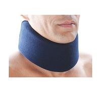 Collier cervical minerve souple Ortel C1 Anatomic tour de cou de 40 à 46 cm hauteur 11cm marine