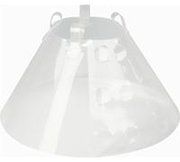 Collier cervical pour chien KVP Quick Fit Transparent (56-66 cm)