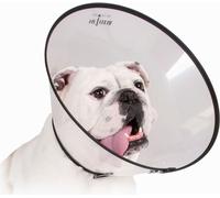 Collier cervical pour chien KVP Saf-T-Clear Transparent (22-43 cm)