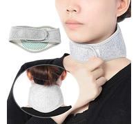 Collier Cervical réglable - Soutien Cervical et Cervical - Soutien de la Nuque Contre Les douleurs cervicales - Chauffe-Nuque avec aimants en Tourmaline - Soutien Cervical réglable Auto-Chauffant