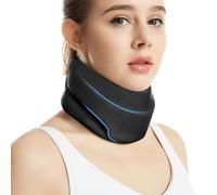 Collier Cervical Réglable,Soutien de la Nuque en Mousse Souple,Minerve Cervicale,Soutien de la Nuque,Soutien du Cou pour Le Sommeil, Soulager la Pression,Soutien des Douleurs Cervicales
